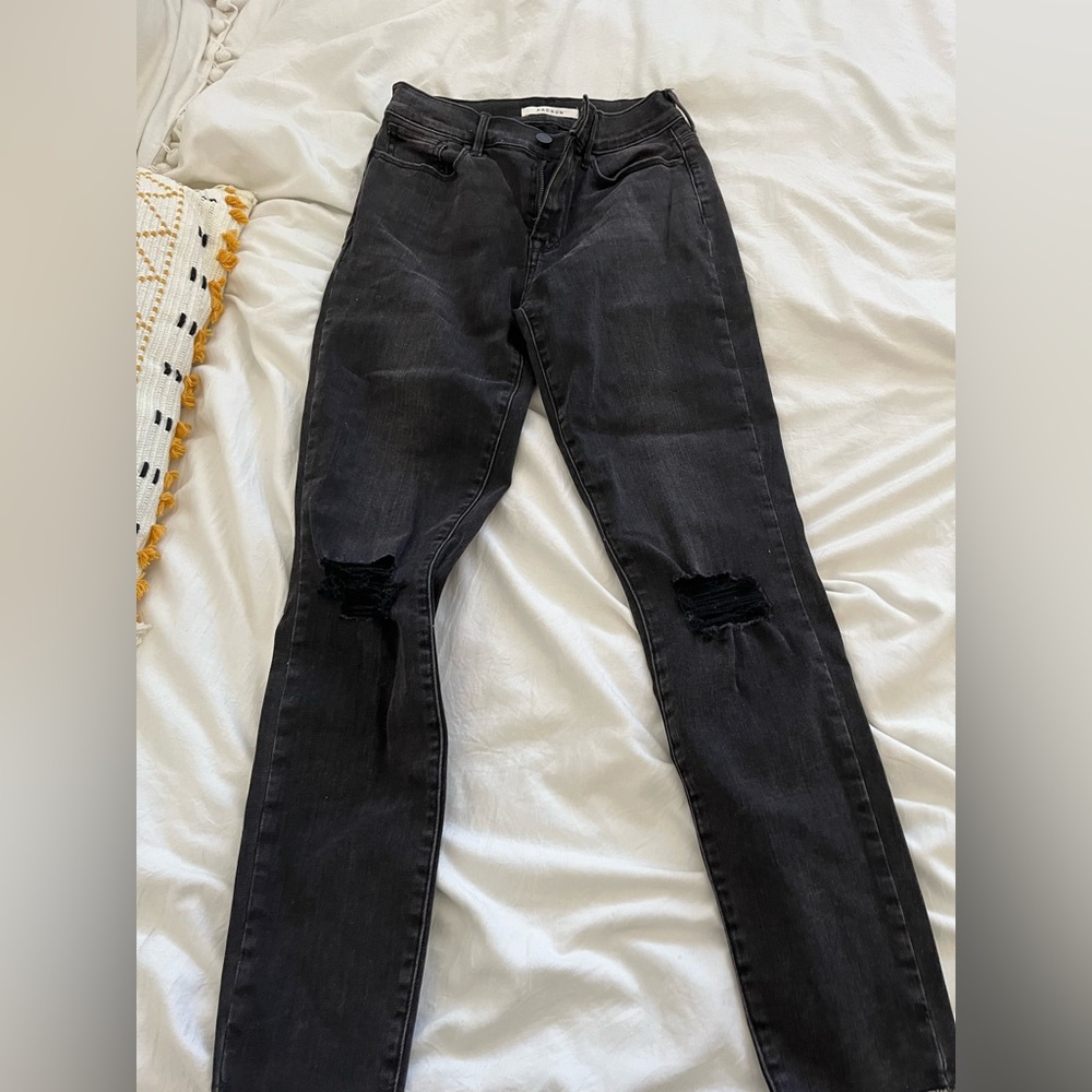 Pacsun black ripped jeans